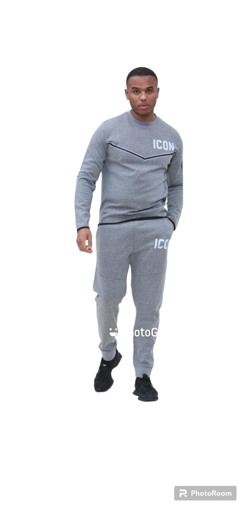New men's kings full tracksuit slim skinny joggers